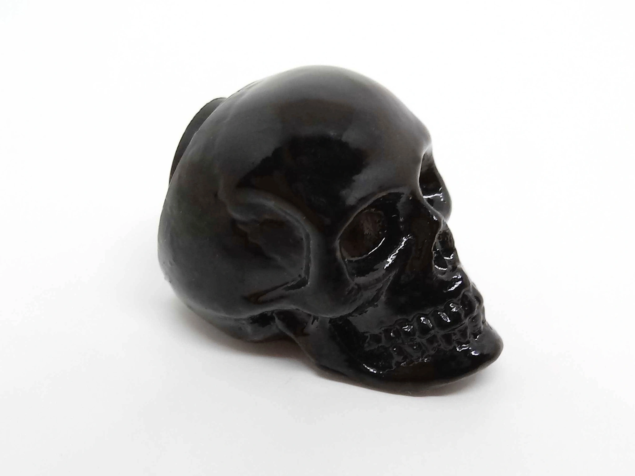 Black Skull Tire Valve Stem Caps (Set of 4) - Image 3