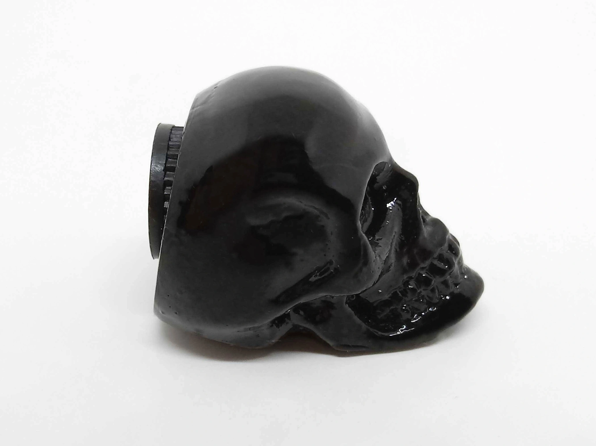 Black Skull Tire Valve Stem Caps (Set of 4) - Image 4